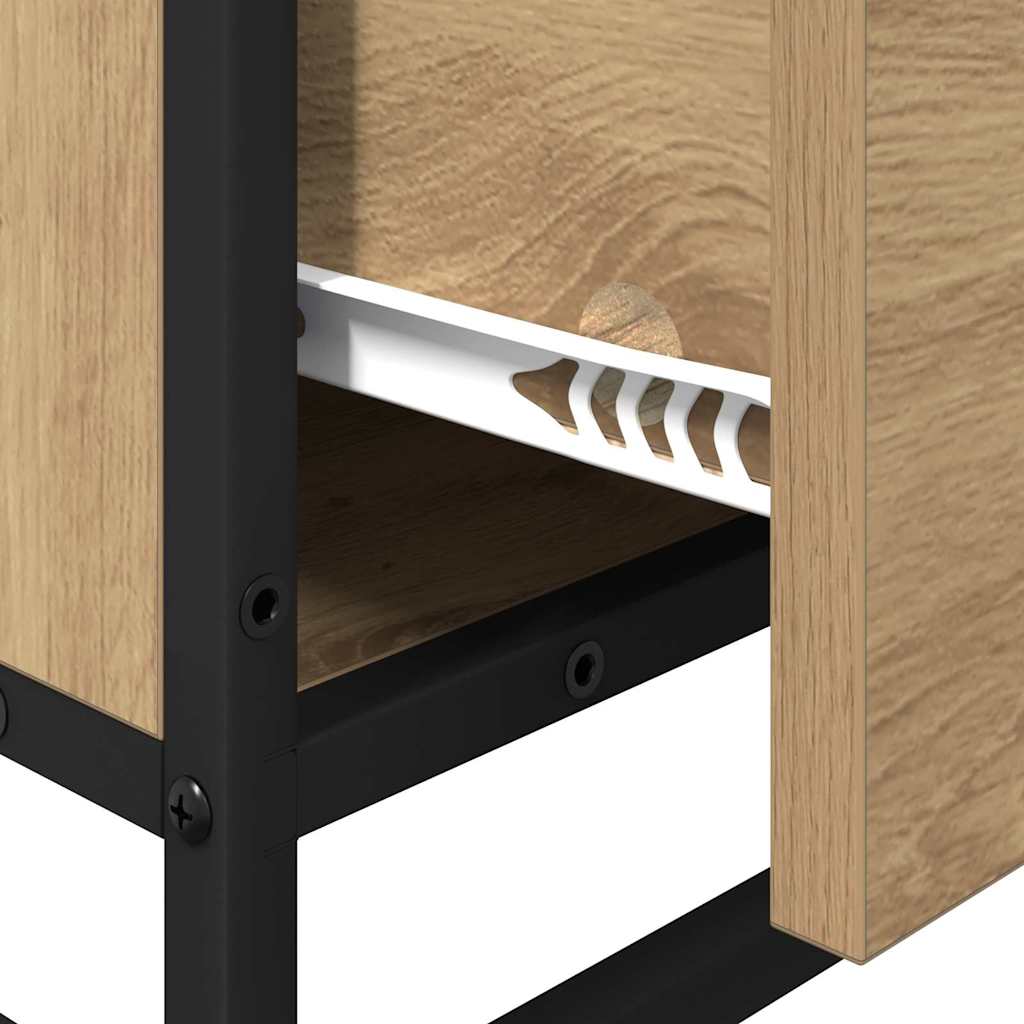 vidaXL Bathroom Furniture Set Artisan Oak 35 x 37.5 x 100 cm
