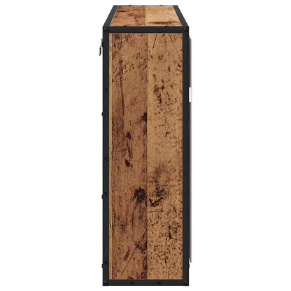 vidaXL Wall Shelf with Shelf Wall-mounted Old Wood 65 x 20 x 60 cm