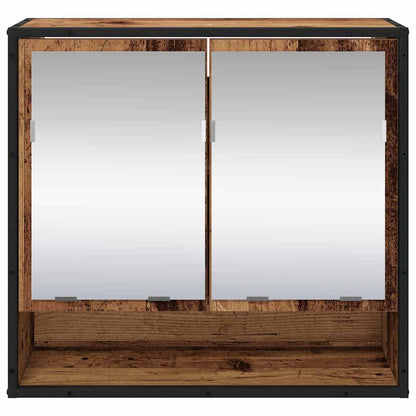 vidaXL Wall Shelf with Shelf Wall-mounted Old Wood 65 x 20 x 60 cm