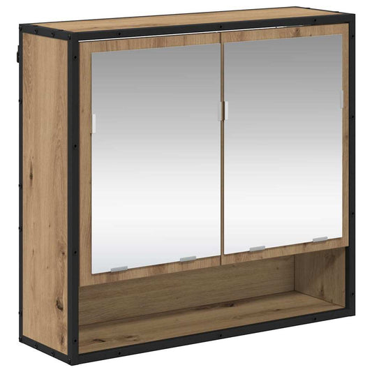 vidaXL Wall Shelf Artisan Oak 65 x 20 x 60 cm