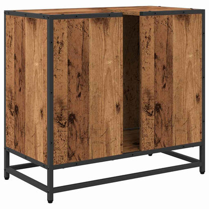 vidaXL Bathroom Sink Cabinet Old Wood 65 x 33 x 60 cm Engineered wood