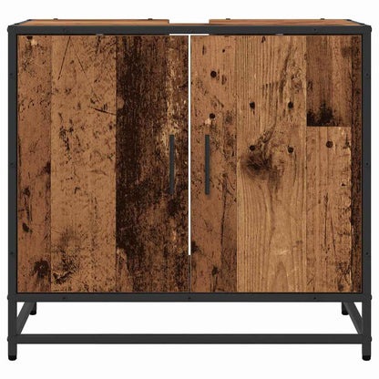 vidaXL Bathroom Sink Cabinet Old Wood 65 x 33 x 60 cm Engineered wood