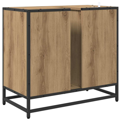 vidaXL Bathroom Cabinet Artisan Oak 65 x 33 x 60 cm Engineered Wood