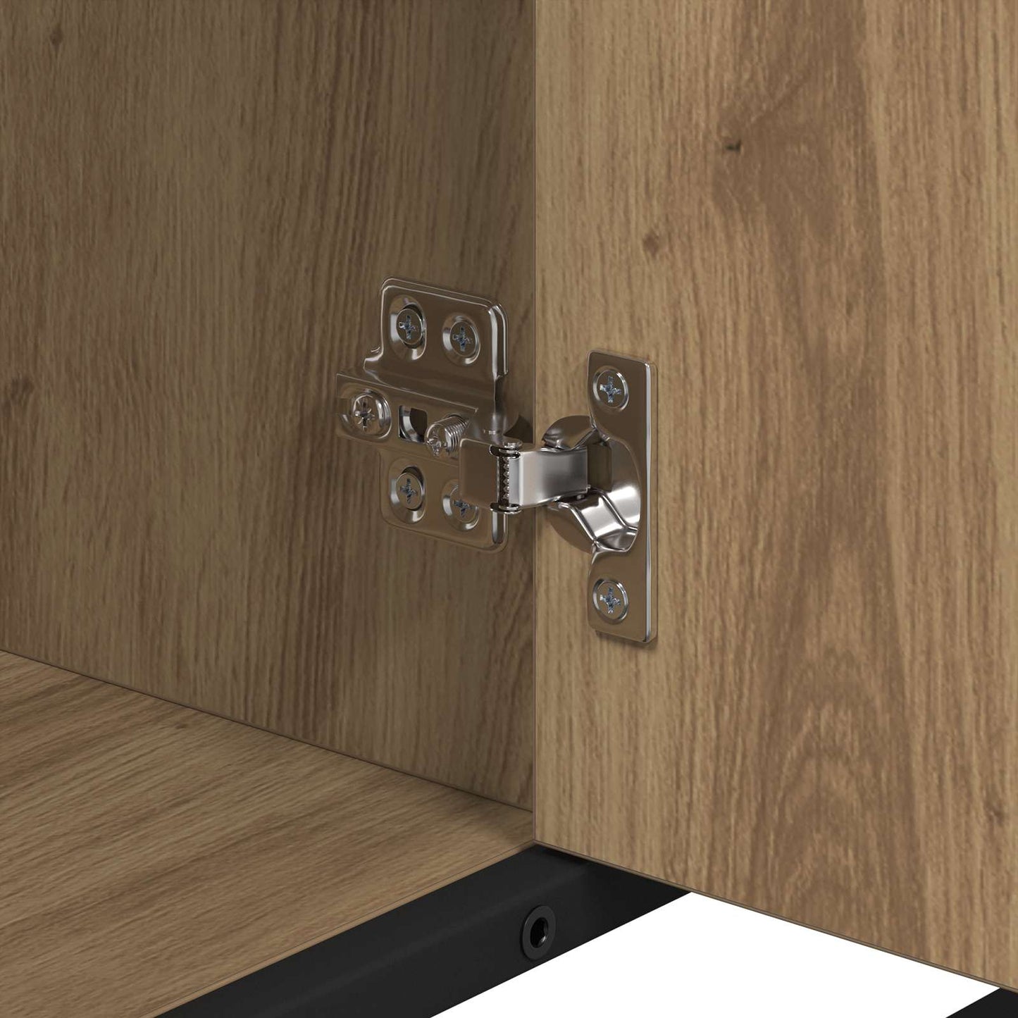 vidaXL Bathroom Cabinet Artisan Oak 80 x 33 x 60 cm Engineered Wood