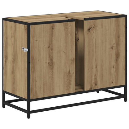 vidaXL Bathroom Cabinet Artisan Oak 80 x 33 x 60 cm Engineered Wood