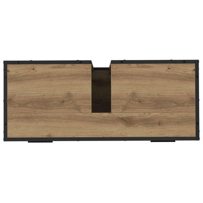 vidaXL Bathroom Cabinet Artisan Oak 80 x 33 x 60 cm Engineered Wood