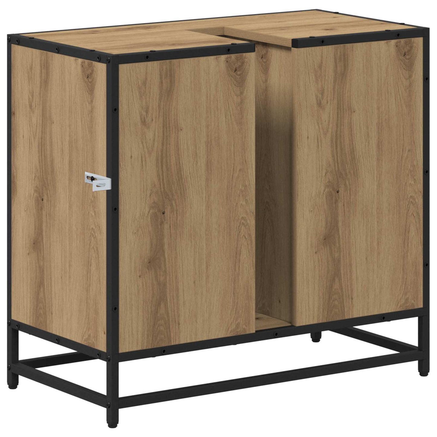 vidaXL Bathroom Cabinet Artisan Oak 65 x 33 x 60 cm Engineered Wood