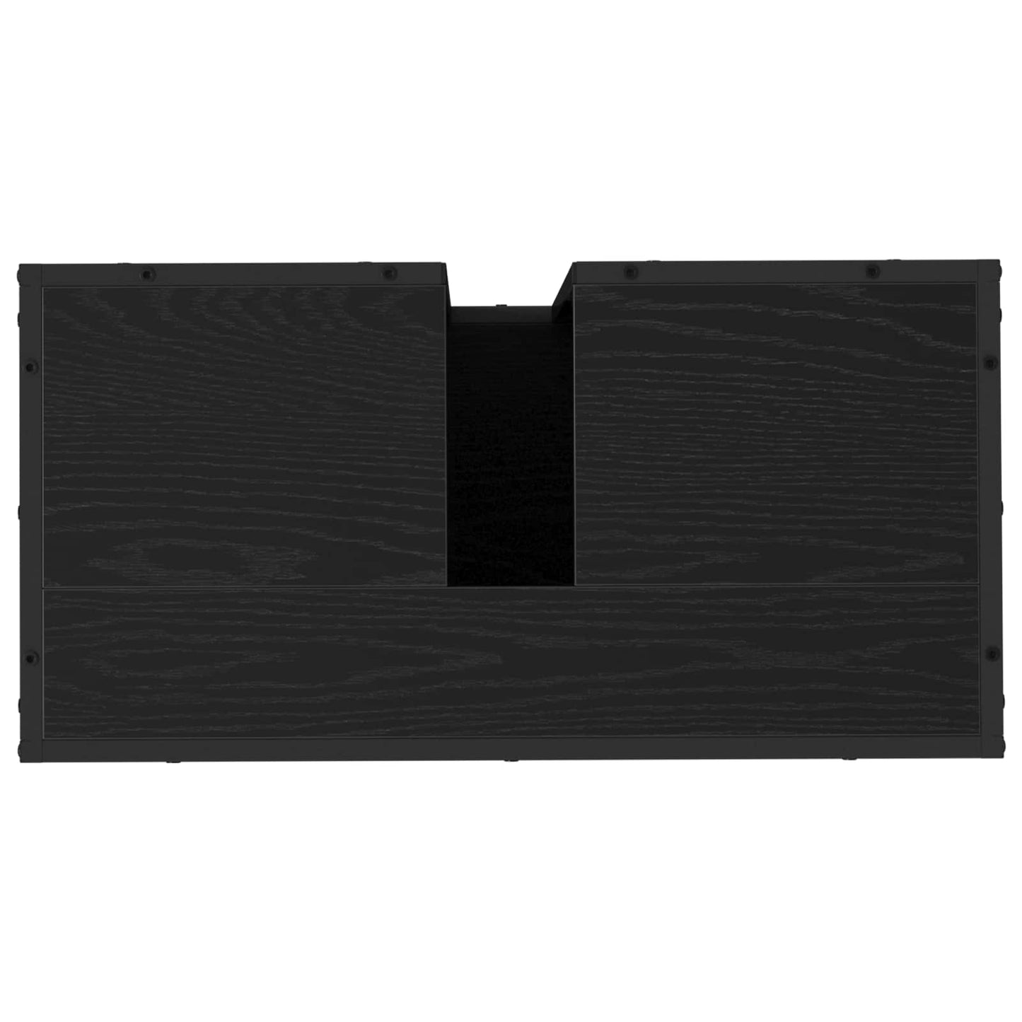 vidaXL Bathroom Cabinet Black Oak 65 x 33 x 60 cm Engineered Wood