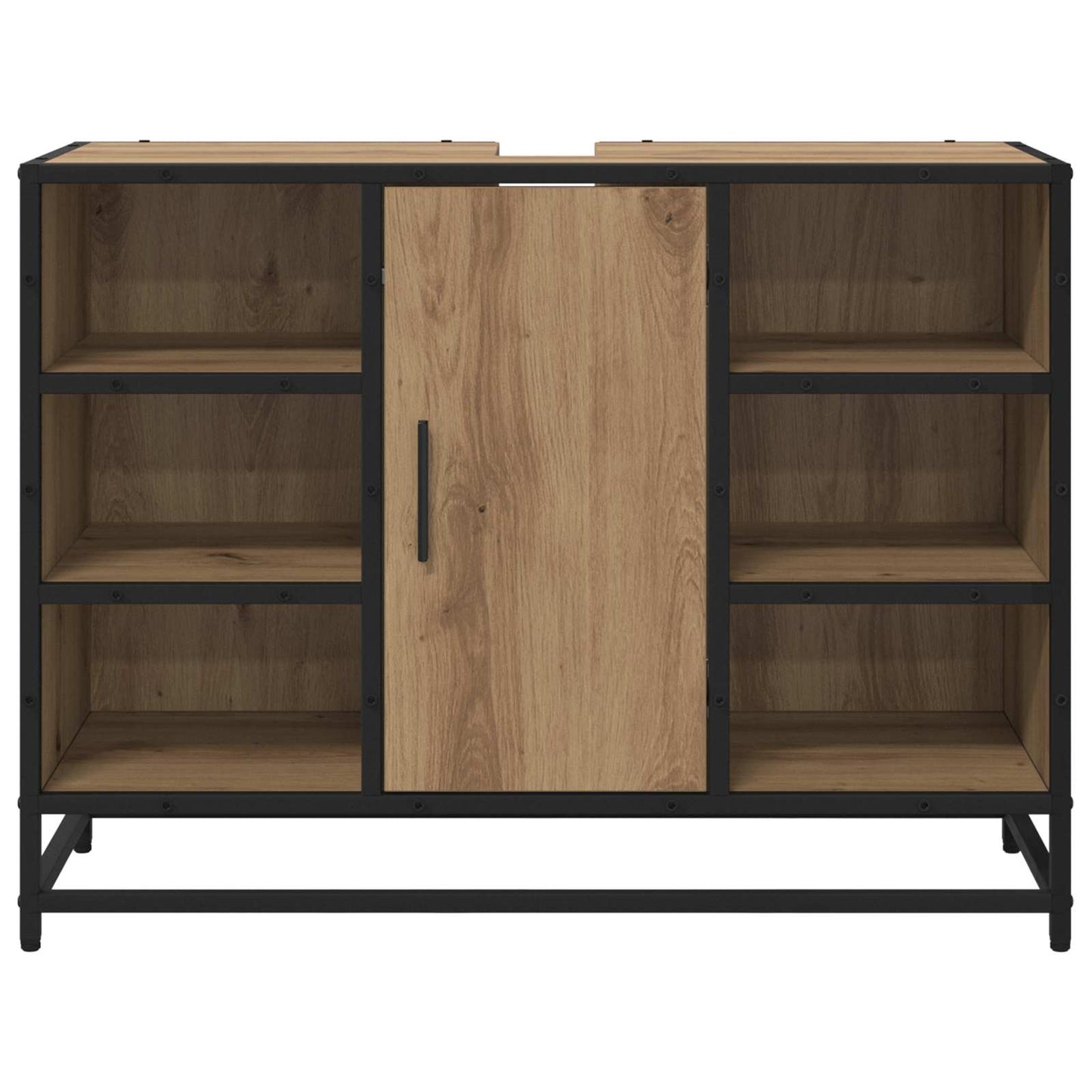 vidaXL Bathroom Cabinet Artisan Oak 80 x 33 x 60 cm Engineered Wood