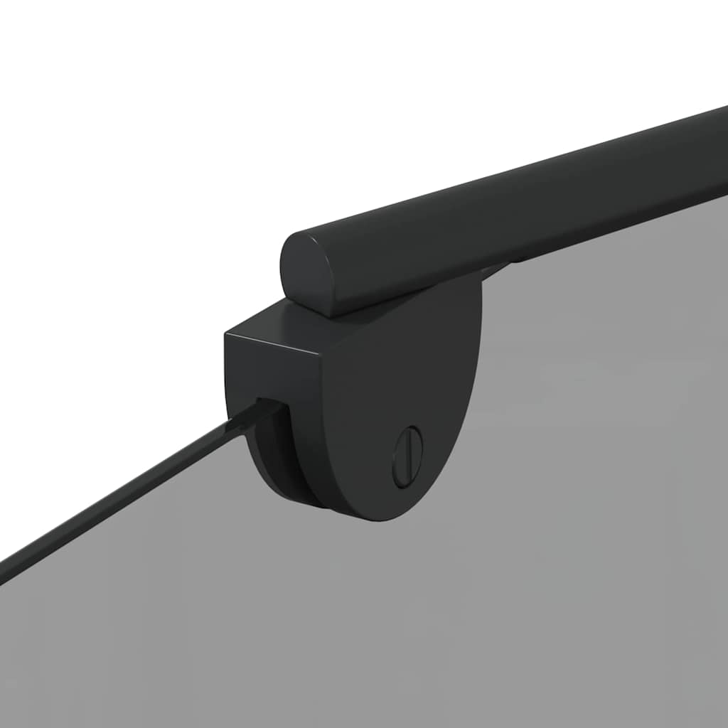 vidaXL Shower Enclosure Manual Black 120 x 68 x 130 cm