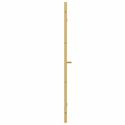 vidaXL Shower Enclosure Gold 120 x 140 cm ESG Glass and Aluminium