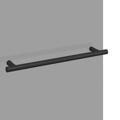 vidaXL Shower Enclosure Black 95 x 140 cm ESG Glass and Aluminium
