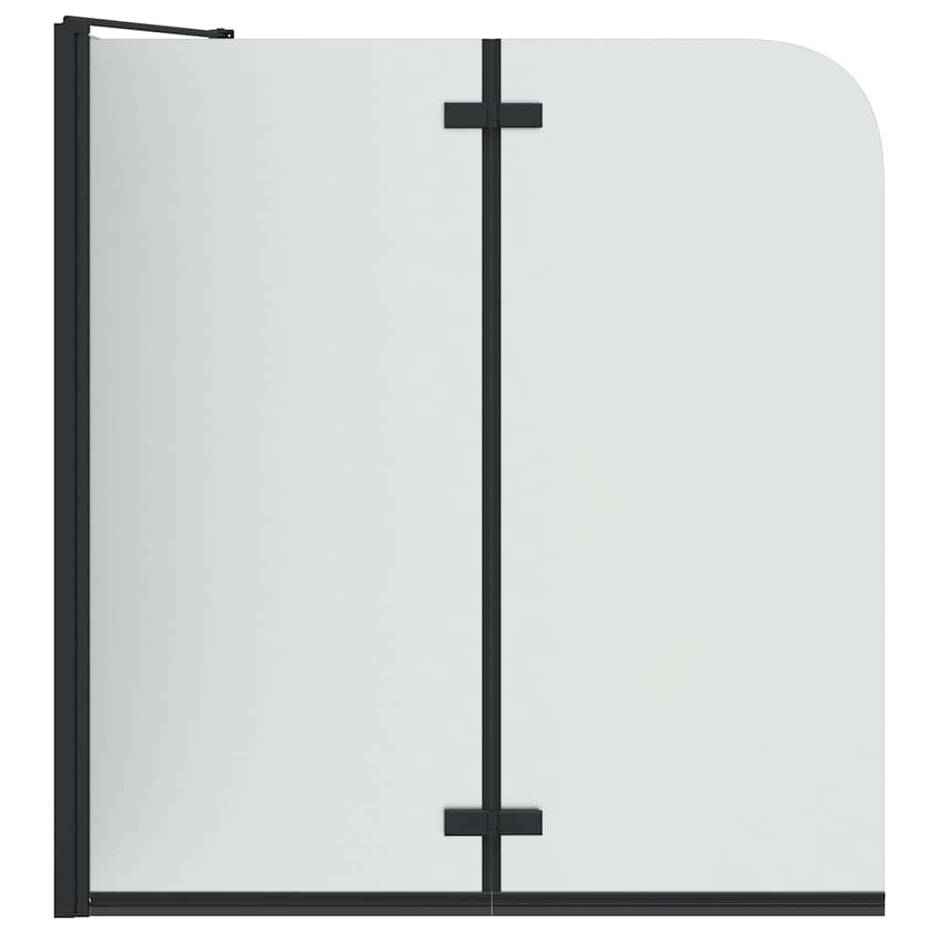 vidaXL Shower Enclosure Manual Black 120 x 68 x 130 cm