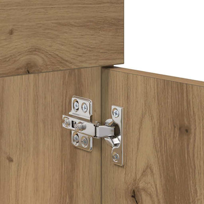 vidaXL Sink cabinet with Storage with Door Artisan Oak Engineered Wood