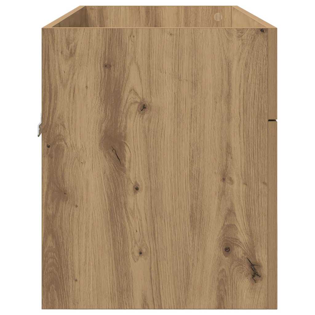 vidaXL Sink cabinet with Storage with Door Artisan Oak Engineered Wood