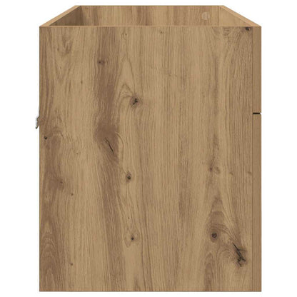vidaXL Sink cabinet with Storage with Door Artisan Oak Engineered Wood