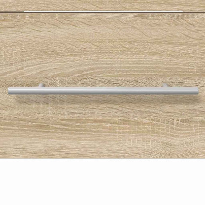 vidaXL Sink cabinet Sonoma Oak 38.5 x 41 x 48 cm Engineered Wood