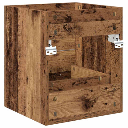 vidaXL Sink cabinet Old Wood 38.5 x 41 x 48 cm Engineered Wood