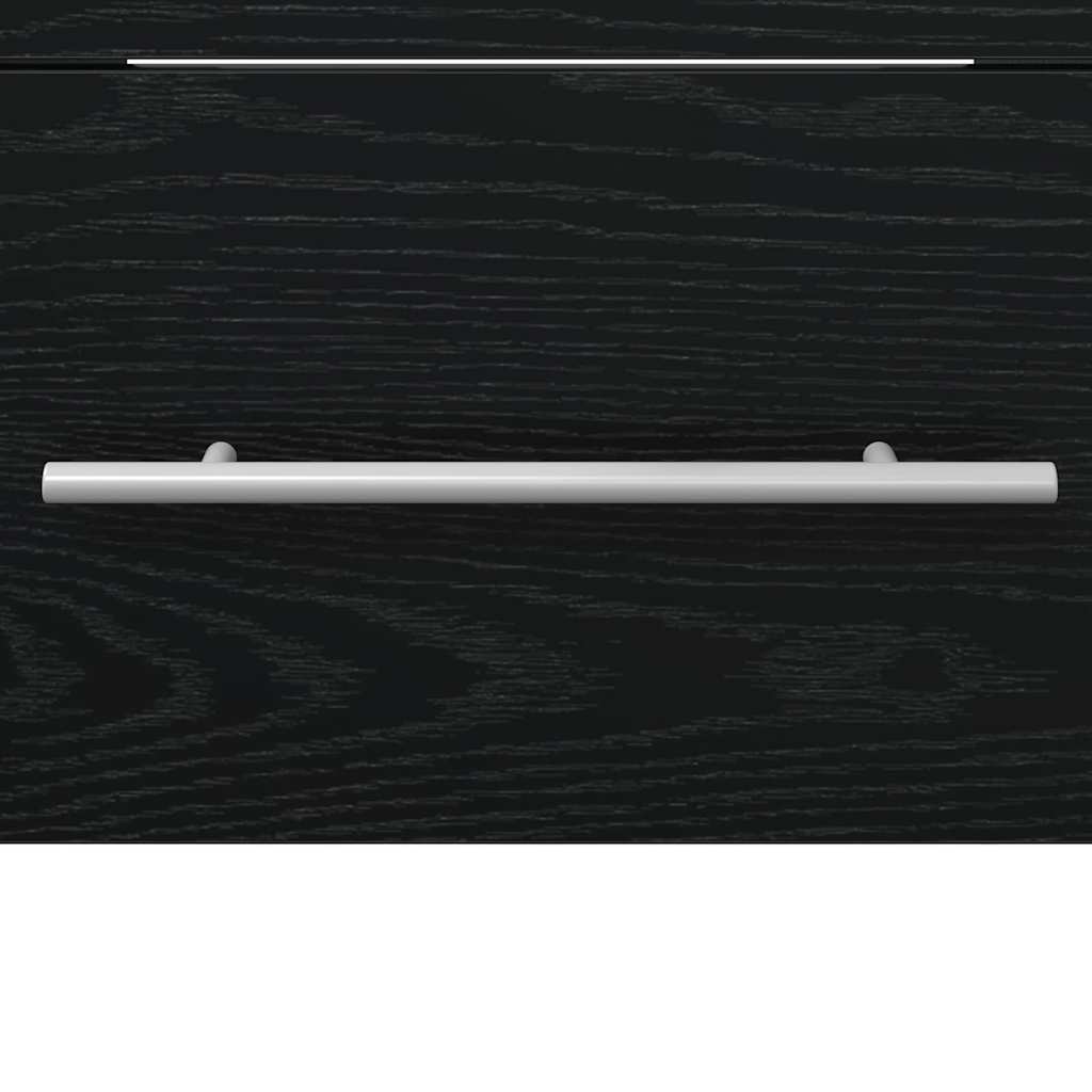 vidaXL Sink cabinet Black Oak 38.5 x 41 x 48 cm Engineered Wood