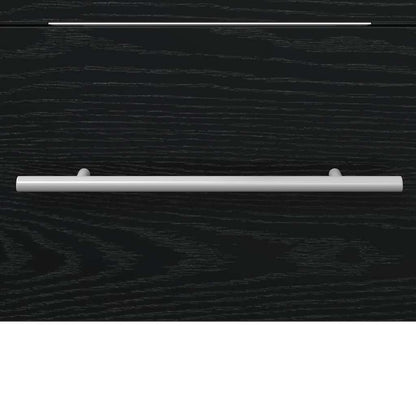 vidaXL Sink cabinet Black Oak 38.5 x 41 x 48 cm Engineered Wood