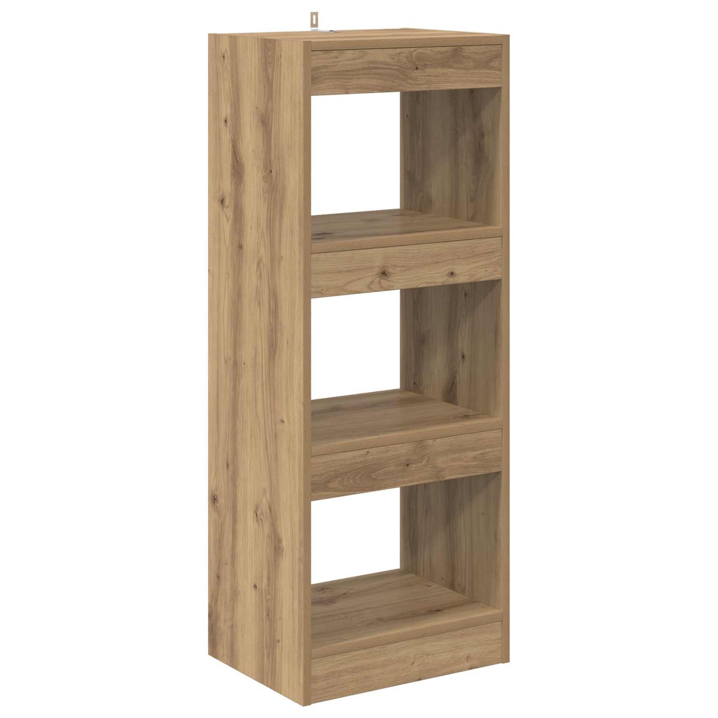 vidaXL Book Cabinet 3-Tier 37 x 30 x 103 cm Engineered Wood