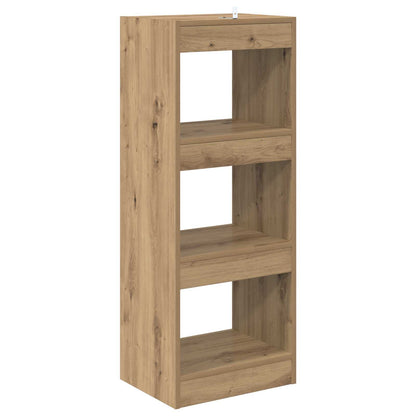 vidaXL Book Cabinet 3-Tier 37 x 30 x 103 cm Engineered Wood