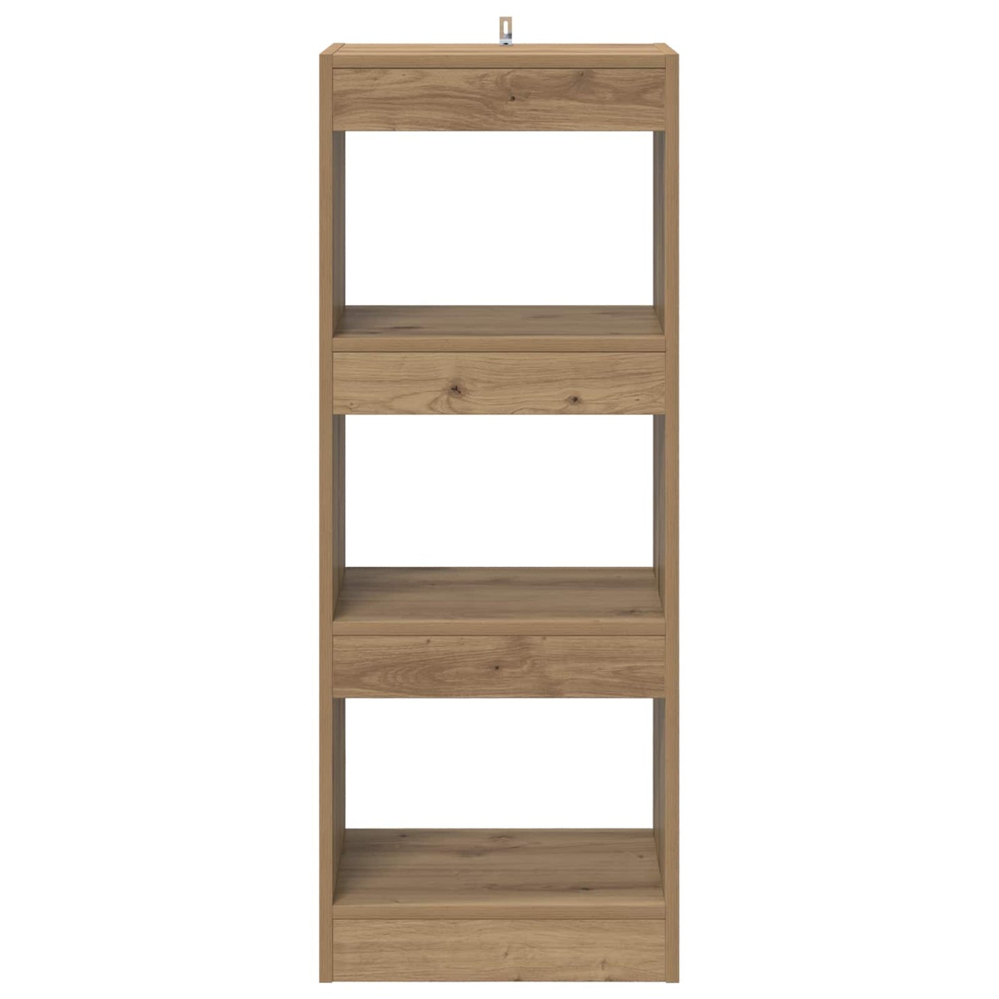 vidaXL Book Cabinet 3-Tier 37 x 30 x 103 cm Engineered Wood