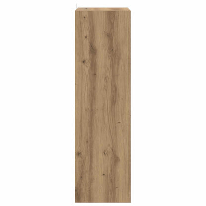 vidaXL Book Cabinet 3-Tier 37 x 30 x 103 cm Engineered Wood