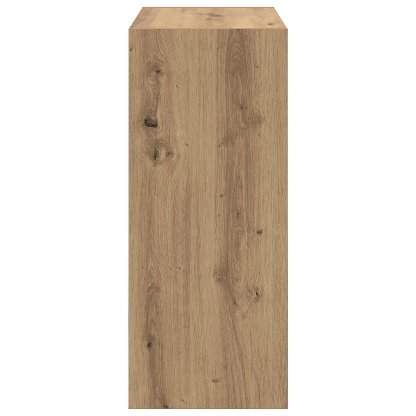 vidaXL Book Cabinet 2-Tier 60 x 30 x 72 cm Engineered Wood Artisan Oak