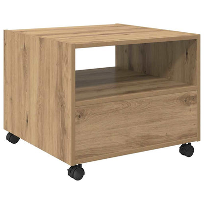 vidaXL Coffee Table Artisan Oak 55 x 55 x 45cm Engineered Wood