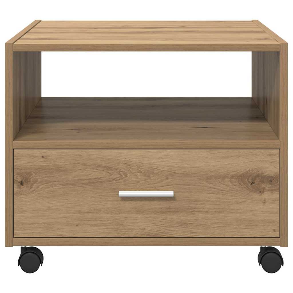 vidaXL Coffee Table Artisan Oak 55 x 55 x 45cm Engineered Wood