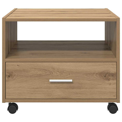 vidaXL Coffee Table Artisan Oak 55 x 55 x 45cm Engineered Wood