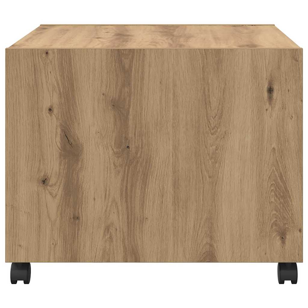 vidaXL Coffee Table Artisan Oak 55 x 55 x 45cm Engineered Wood