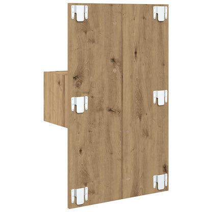 vidaXL Bedside Cabinet 2 pcs Artisan Oak 50 x 32.5 x 80cm
