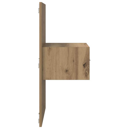 vidaXL Bedside Cabinet 2 pcs Artisan Oak 50 x 32.5 x 80cm