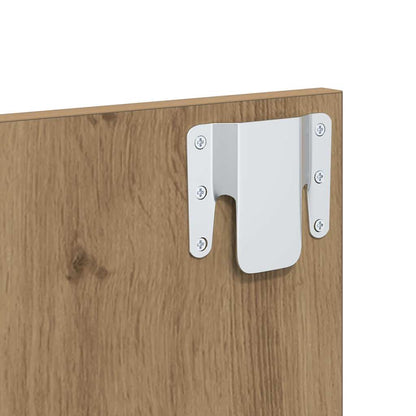 vidaXL Bedside Cabinet 2 pcs Artisan Oak 50 x 32.5 x 80cm