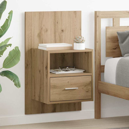 vidaXL Bedside Cabinet 2 pcs Artisan Oak 50 x 32.5 x 80cm
