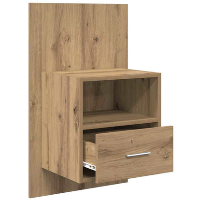 vidaXL Bedside Cabinet 2 pcs Artisan Oak 50 x 32.5 x 80cm