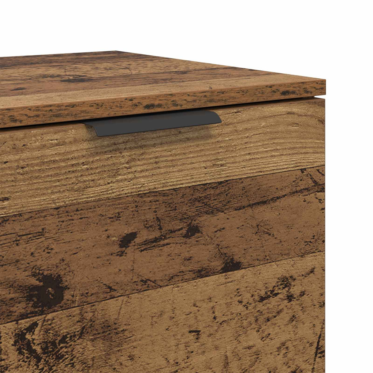 vidaXL Bed Cabinet 2 pcs Old Wood 40 x 39 x 40cm Engineered Wood