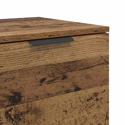 vidaXL Bed Cabinet 2 pcs Old Wood 40 x 39 x 40cm Engineered Wood