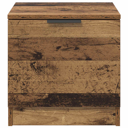 vidaXL Bed Cabinet 2 pcs Old Wood 40 x 39 x 40cm Engineered Wood