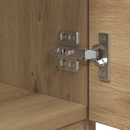 vidaXL Bed Cabinet 2 pcs Artisan Oak 40 x 39 x 40cm Engineered Wood