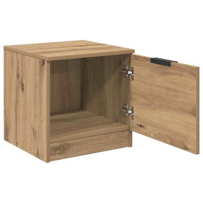 vidaXL Bed Cabinet 2 pcs Artisan Oak 40 x 39 x 40cm Engineered Wood