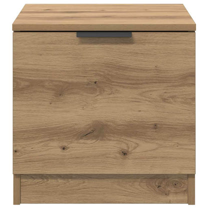 vidaXL Bed Cabinet 2 pcs Artisan Oak 40 x 39 x 40cm Engineered Wood
