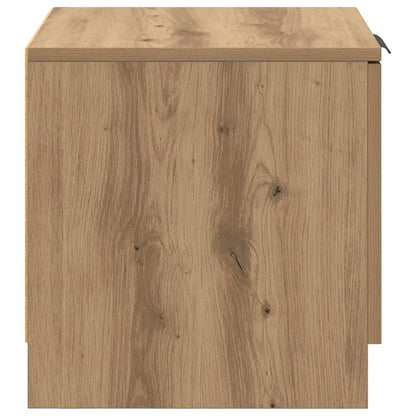 vidaXL Bed Cabinet 2 pcs Artisan Oak 40 x 39 x 40cm Engineered Wood