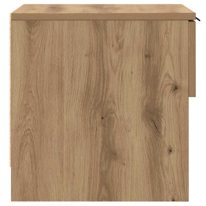 vidaXL Bed Cabinet 2 pcs Artisan Oak 40 x 39 x 40cm Engineered Wood