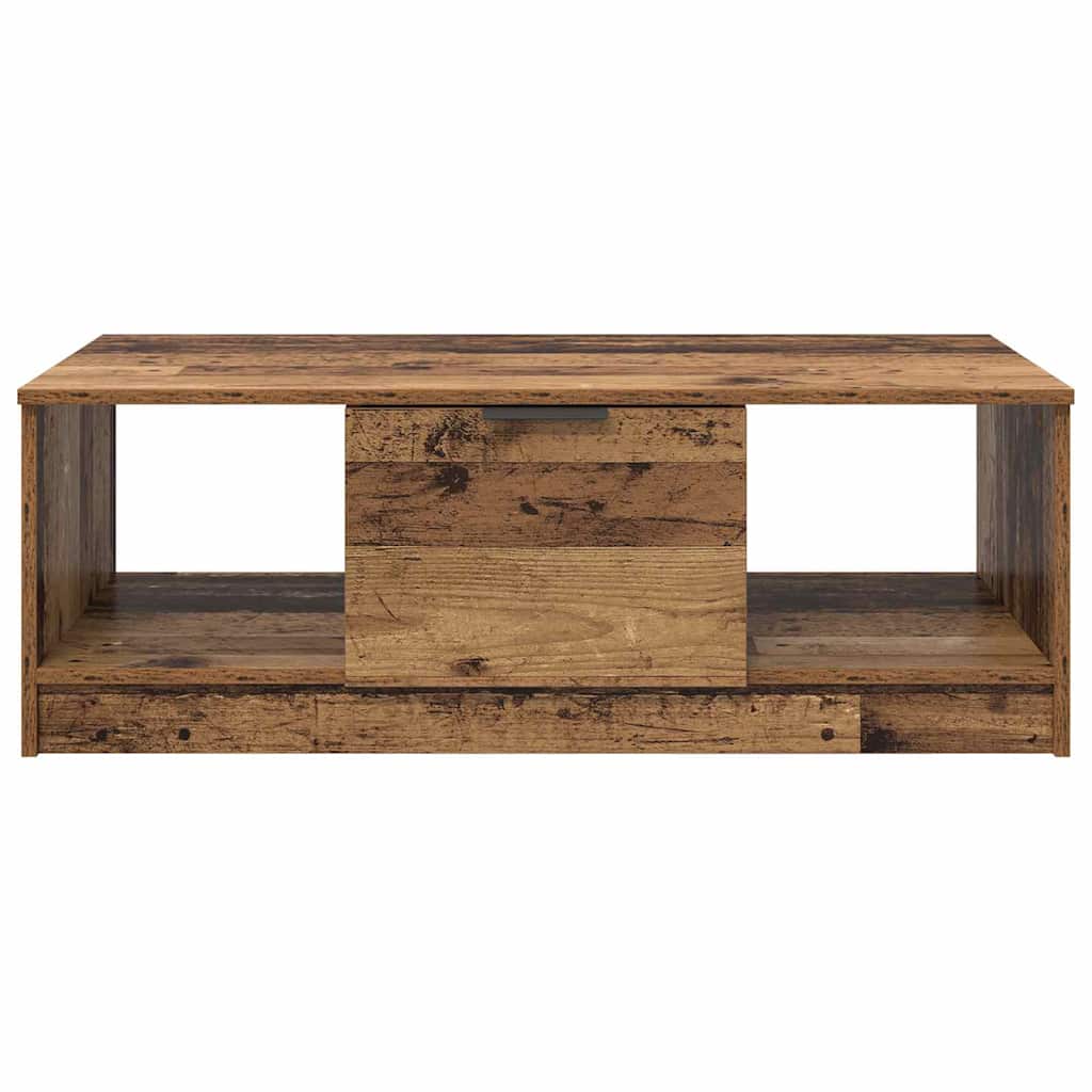 vidaXL Coffee Table Old Wood 102 x 50 x 36cm Engineered Wood