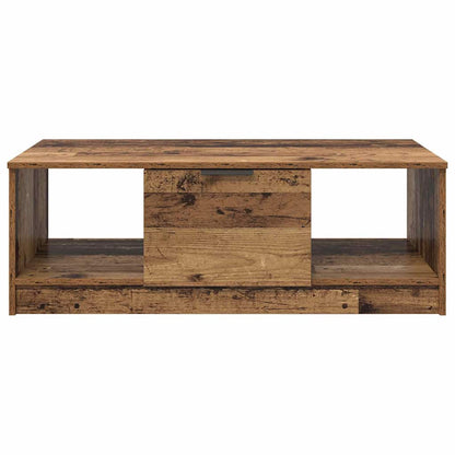 vidaXL Coffee Table Old Wood 102 x 50 x 36cm Engineered Wood