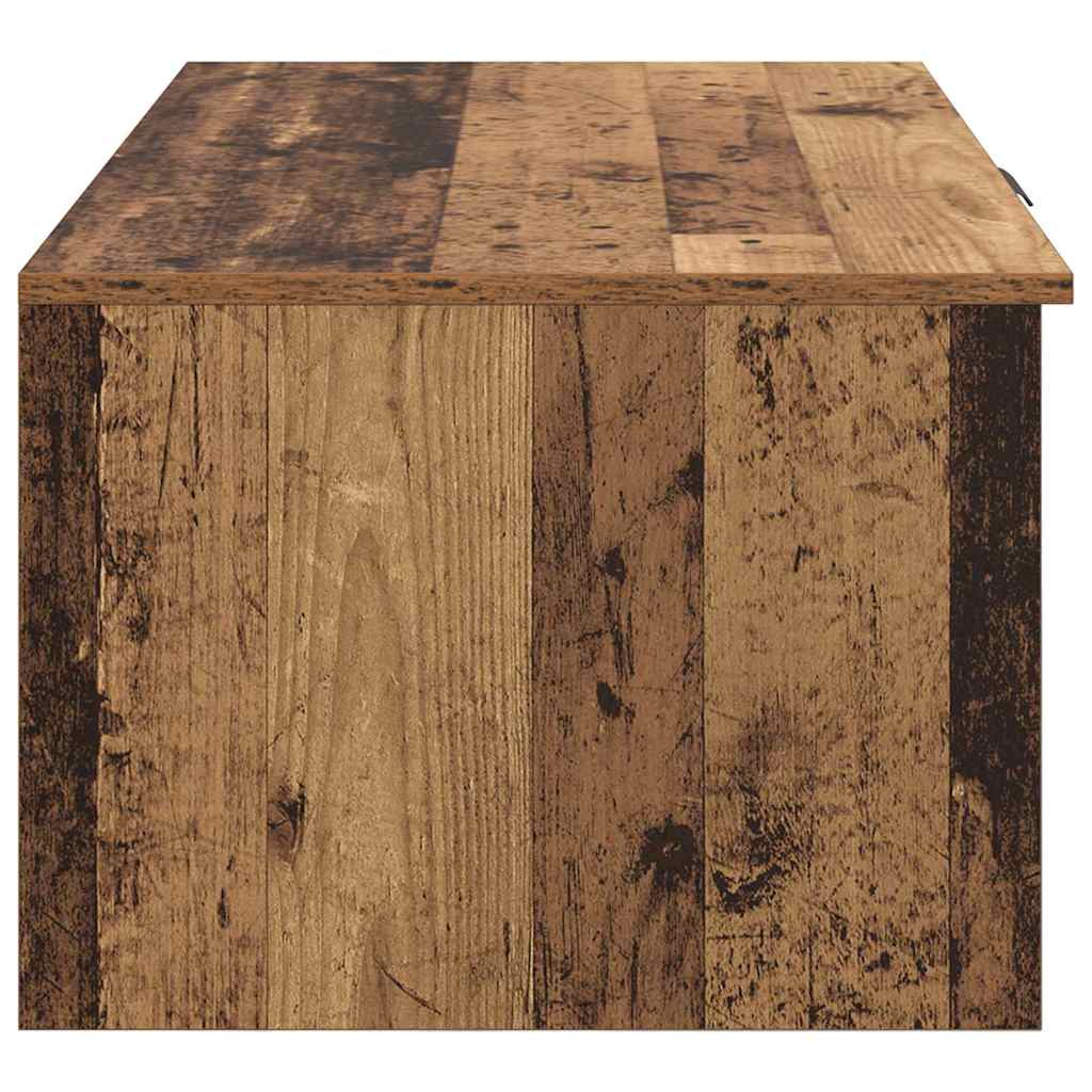 vidaXL Coffee Table Old Wood 102 x 50 x 36cm Engineered Wood