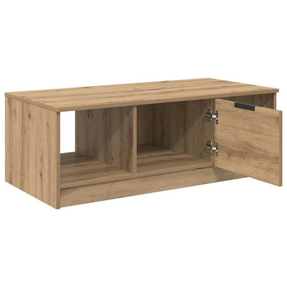 vidaXL Coffee Table Artisan Oak 102 x 50 x 36cm Engineered Wood